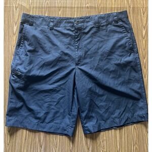 Callaway Shorts Mens 42 Blue Zip Cargo Pocket Stretch Performance Golf Preppy